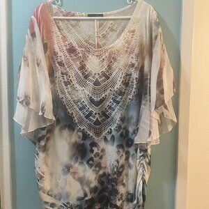 Espresso Bat Wing Top